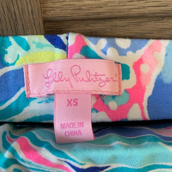 Lilly Pulitzer Off The Shoulder Dress XSmall - Picture 3 of 3